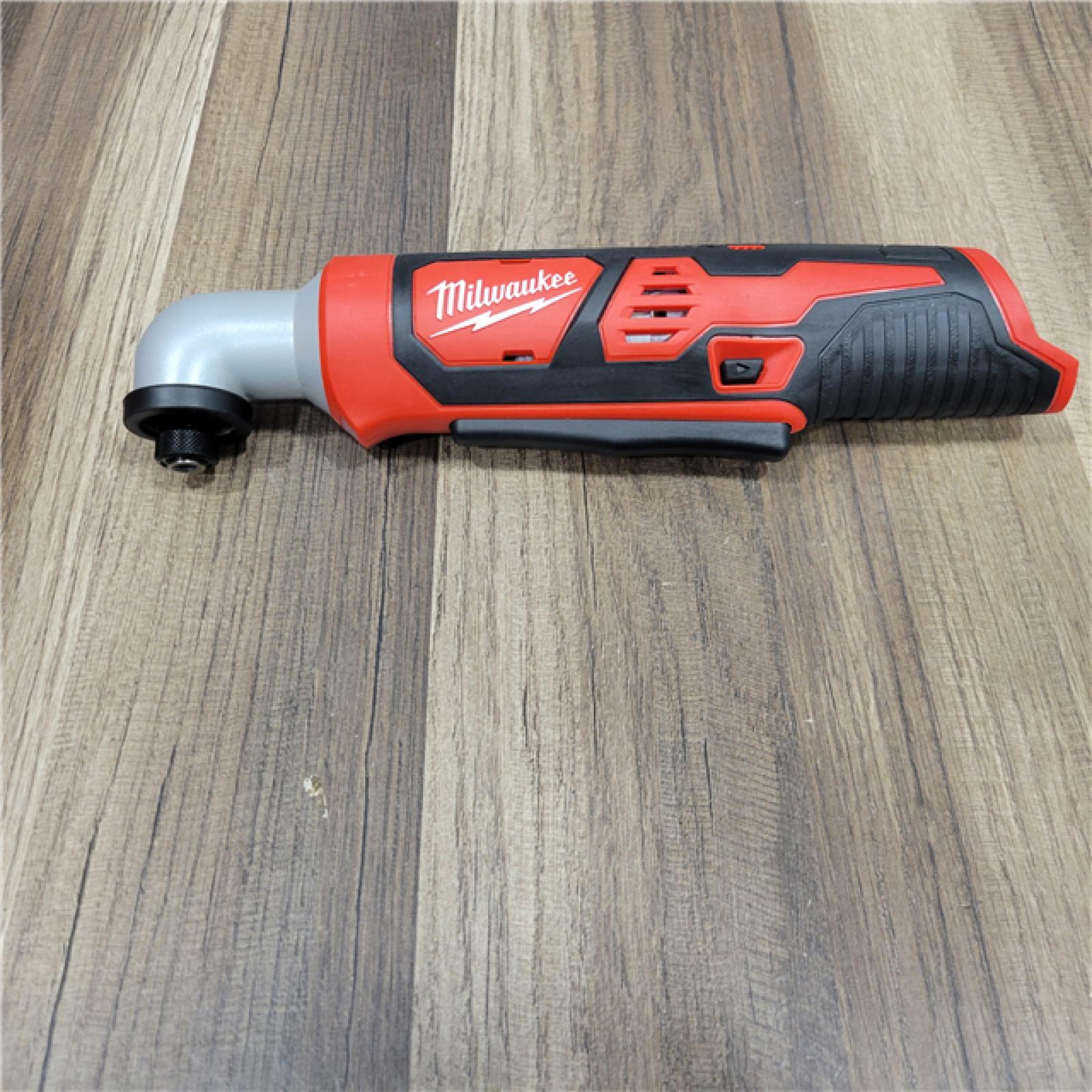 GOOD Milwaukee M12 12-Volt Lithium-Ion Cordless 1/4 in. Right Angle Hex Impact Driver (Tool-Only)