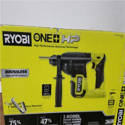 CALIFORNIA AS-IS RYOBI ONE+HP 18V BRUSHLESS 1SDS-PLUS ROTARY HAMMER