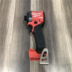 AS-IS Milwaukee FUEL 18V Lithium-Ion Brushless Cordless 1/4 in. Hex Impact Driver (Tool-Only)
