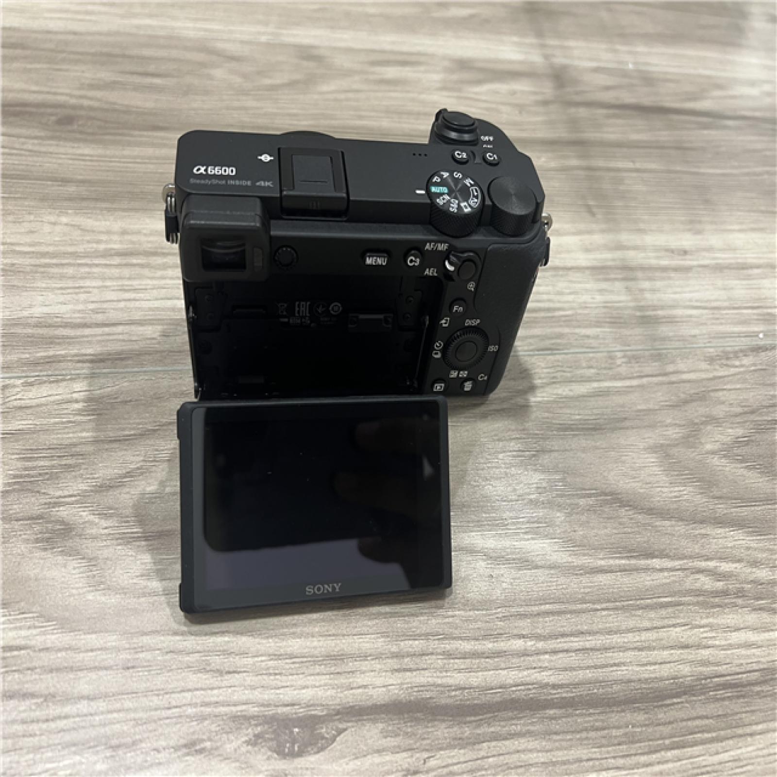 AS-IS SONY a6600 ILCE-6600 Mirrorless Camera