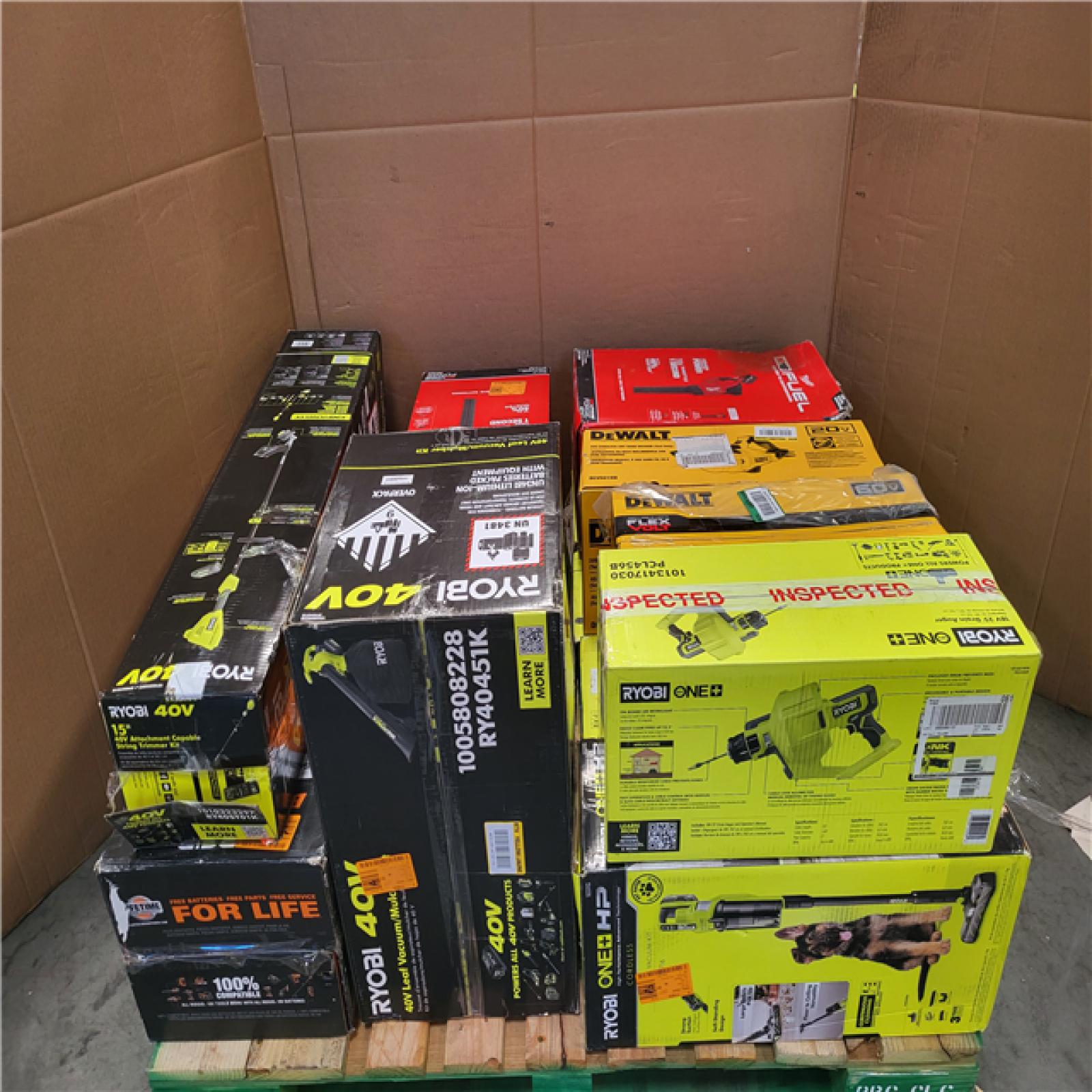 CALIFORNIA AS-IS TOOL PALLET