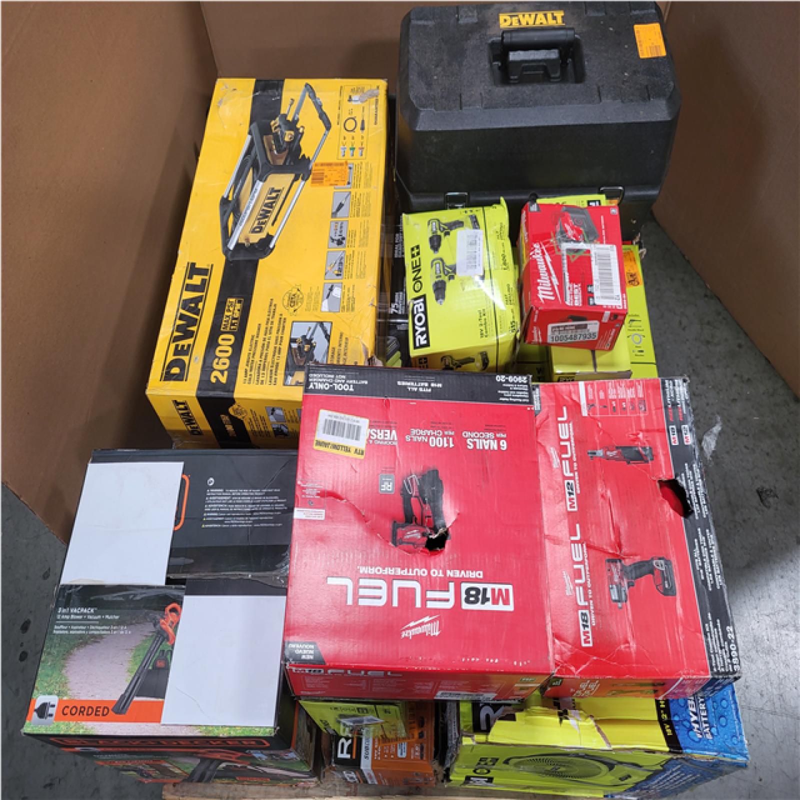CALIFORNIA AS-IS TOOL PALLET