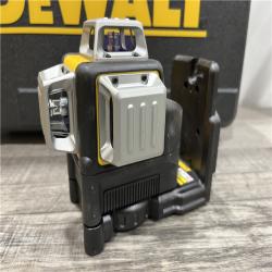 AS-IS DEWALT 12V MAX Lithium-Ion 100 ft. Green Self-Leveling 3-Beam 360 Degree Laser Level Kit