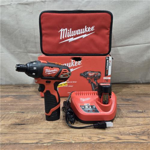 AS-IS Milwaukee Cordless 1/4 in. Hex Screwdriver Kit