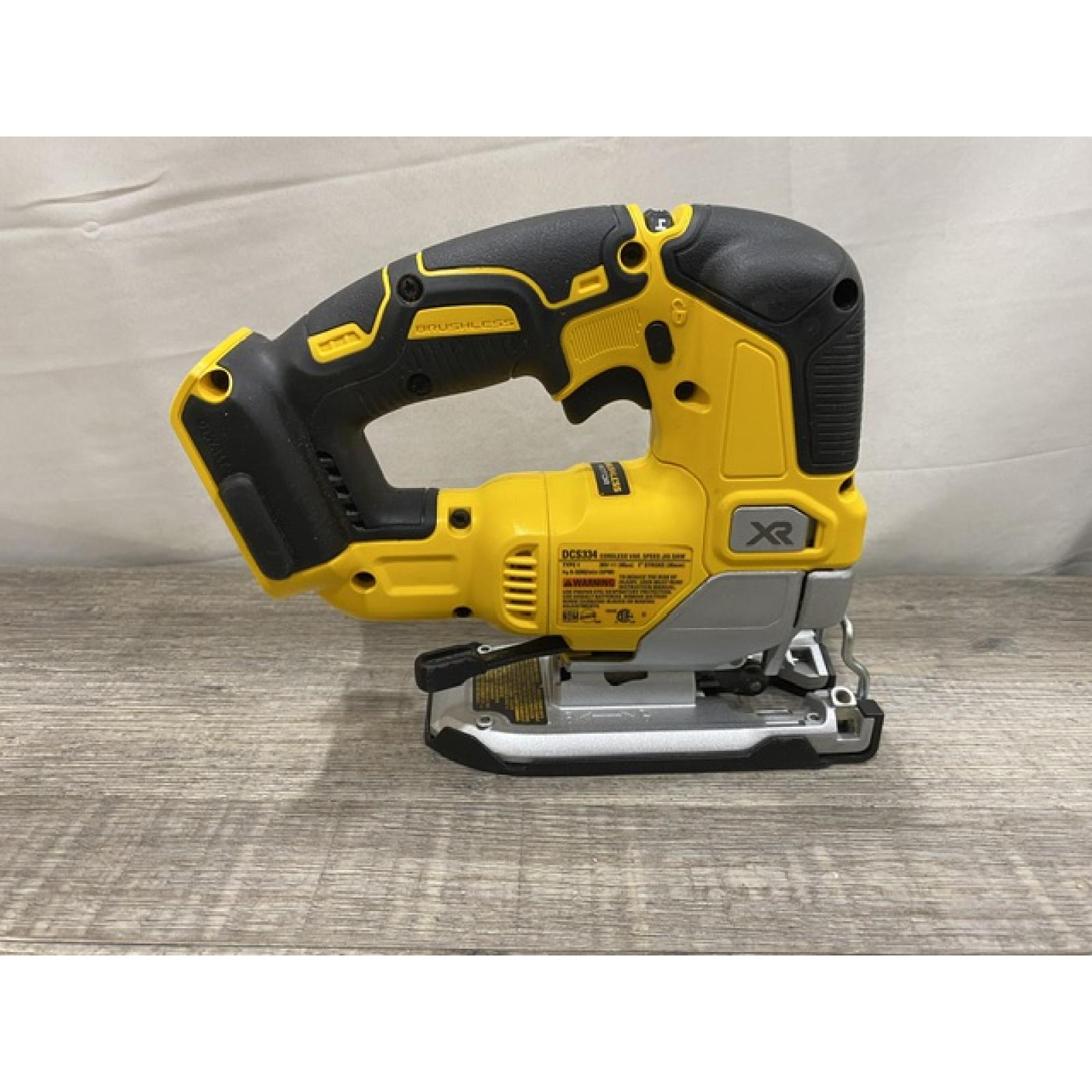 AS-IS DEWALT 20V MAX XR Cordless Brushless Jigsaw (Tool Only)