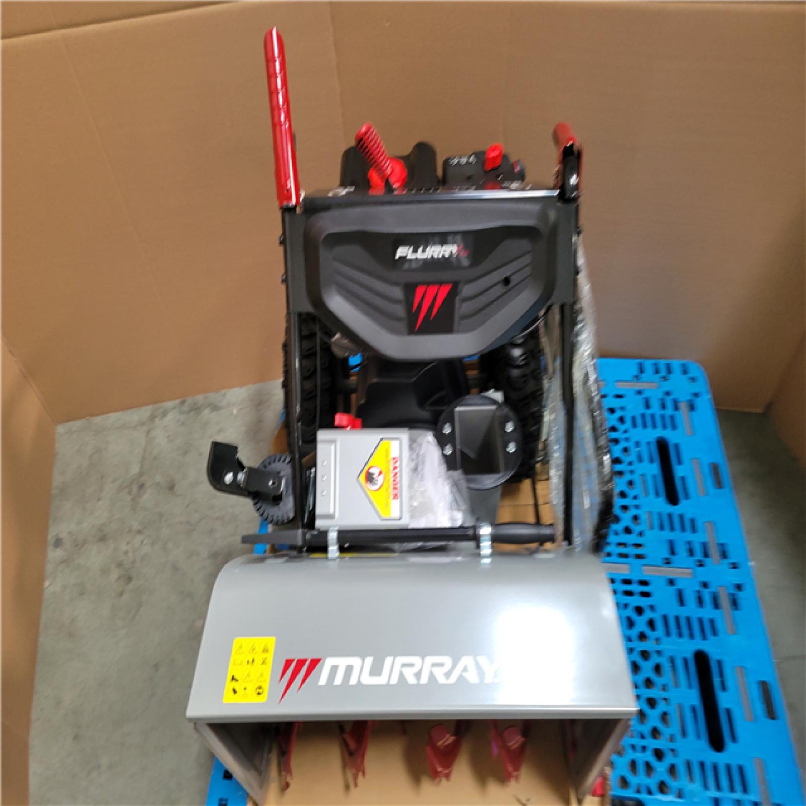 CALIFORNIA AS-IS MURRAY 24 FLURRY DUAL SNOW BLOWER