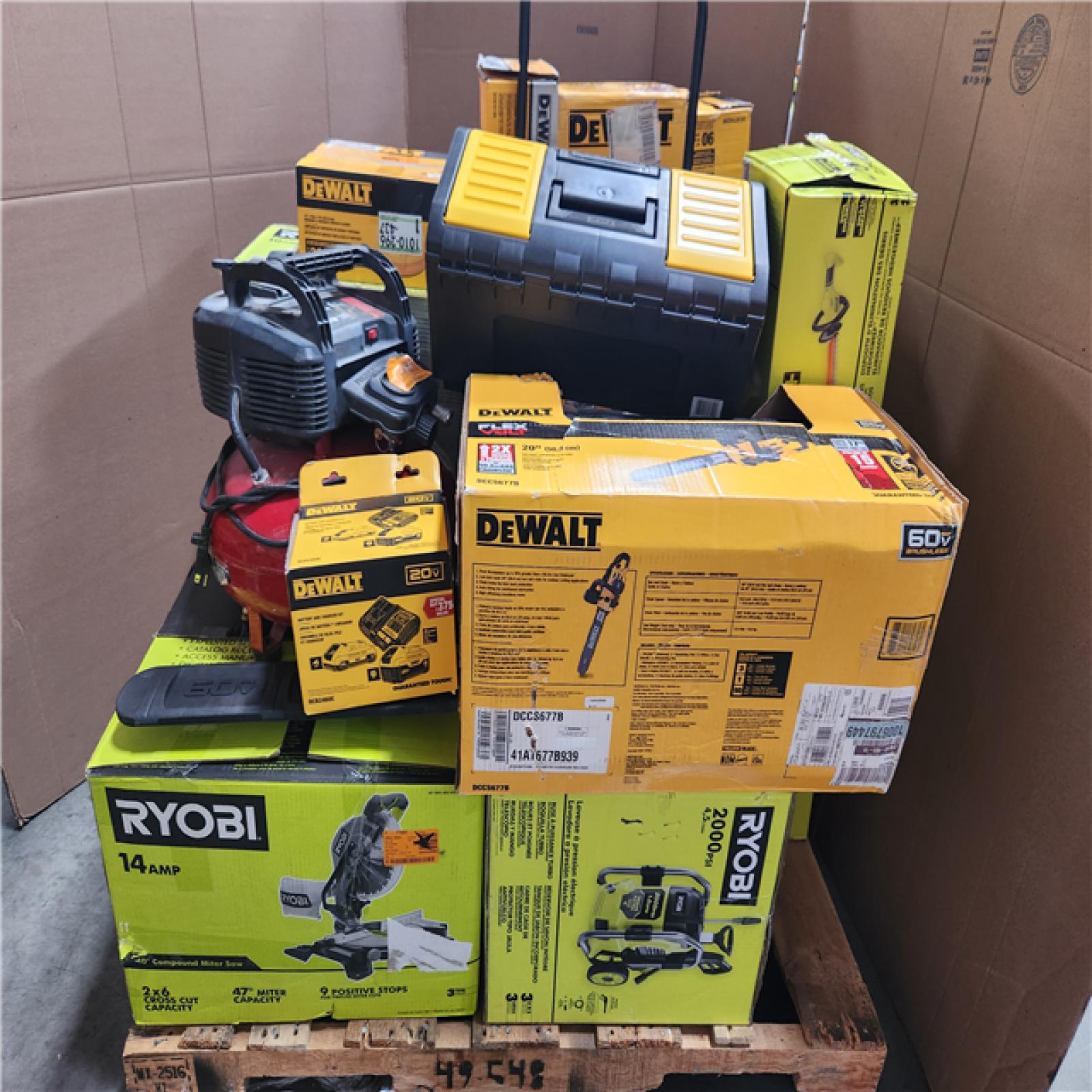 CALIFORNIA AS-IS TOOL PALLET