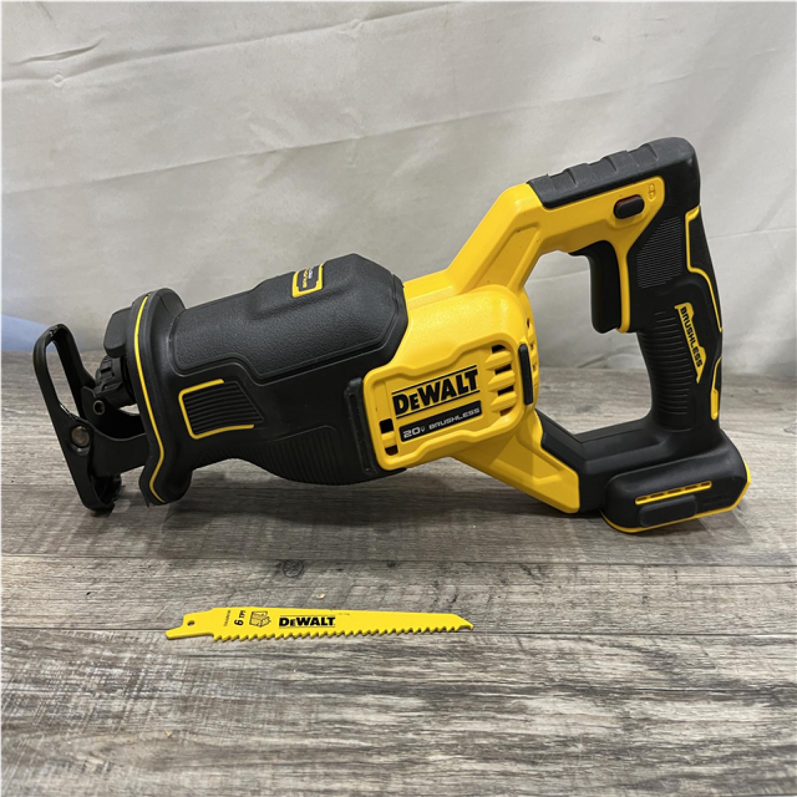 AS-IS DEWALT 20V MAX Cordless Brushless Reciprocating Saw (Tool Only)