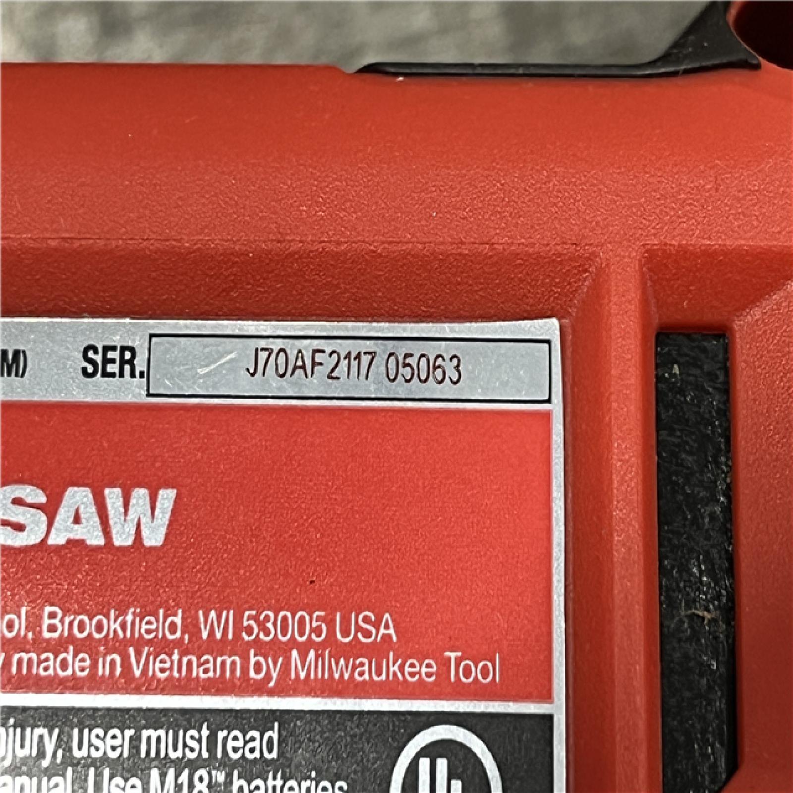 AS-IS Milwaukee FUEL 18V Lithium-Ion Brushless Cordless Jig Saw (Tool-Only)