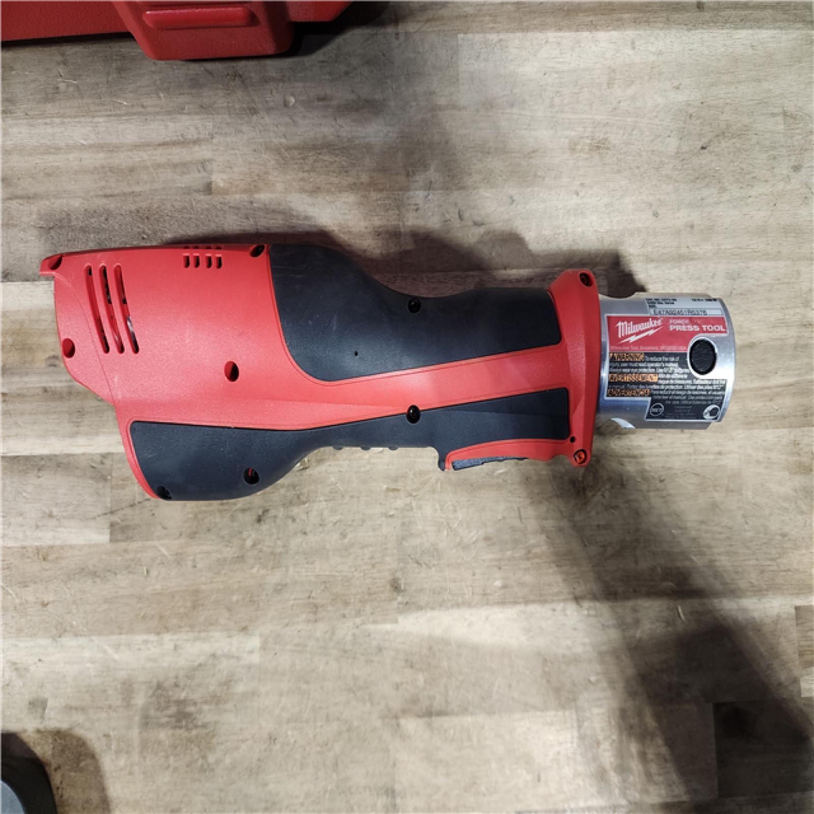 HOUSTON LOCATION - AS-IS M12 12-Volt Lithium-Ion Force Logic Cordless Press Tool Kit (3 Jaws Included) with Two 1.5 Ah Battery and Hard Case