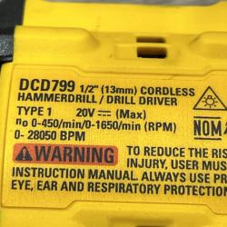 AS-IS DEWALT ATOMIC 20V Lithium-Ion Cordless 1/2 in. Hammer Drill Kit
