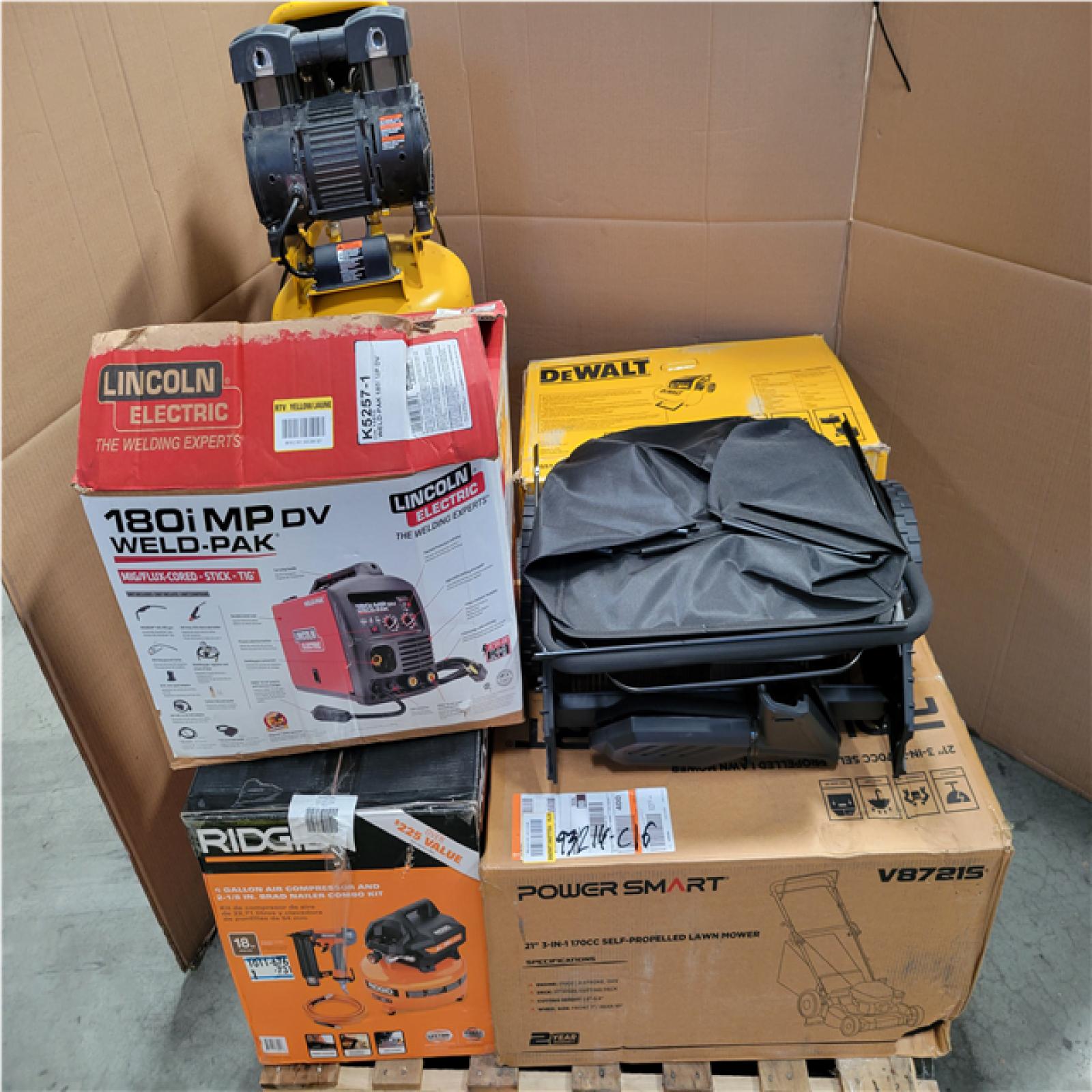 CALIFORNIA AS-IS OUTDOOR POWER EQUIPMENT
