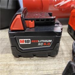 AS-IS Milwaukee M18 FUEL 120 MPH 500 CFM 18V Brushless Cordless Battery Powered Leaf Blower Kit