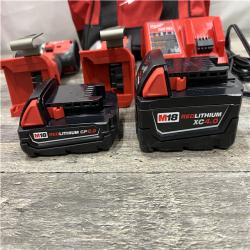 AS-IS Milwaukee 18-Volt Lithium-Ion Brushless Cordless Compact Hammer Drill/Impact Combo Kit