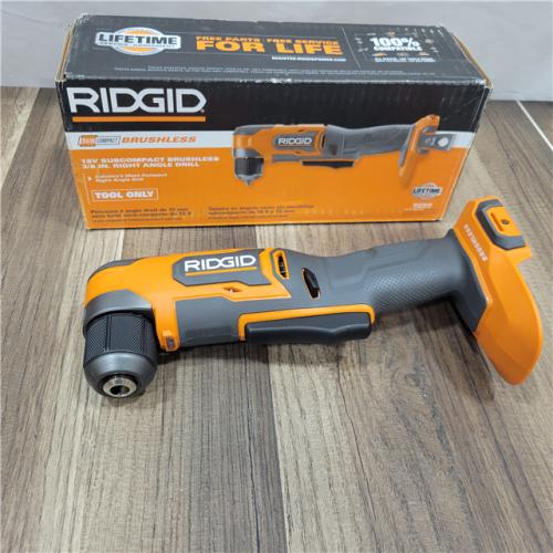 GOOD RIDGID18V SubCompact Brushless Cordless 3/8 in. Right Angle Drill (Tool Only)