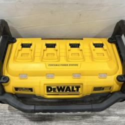 AS-IS DEWALT 1800 Watt Portable Power Station and 20V/60V MAX Lithium-Ion Battery Charger