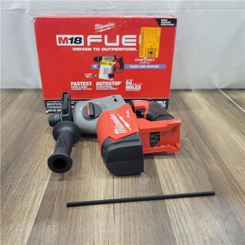 AS-IS  Milwaukee 2915-20 M18 FUEL 18-Volt Lithium-Ion Brushless Cordless SDS-Plus 1-1/8 in. Rotary Hammer Drill (Tool-Only)