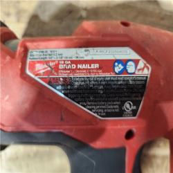 HOUSTON LOCATION - AS - IS Milwaukee FUEL 18-Volt Lithium-Ion Brushless Cordless Gen II 18-Gauge Brad Nailer (Tool-Only)