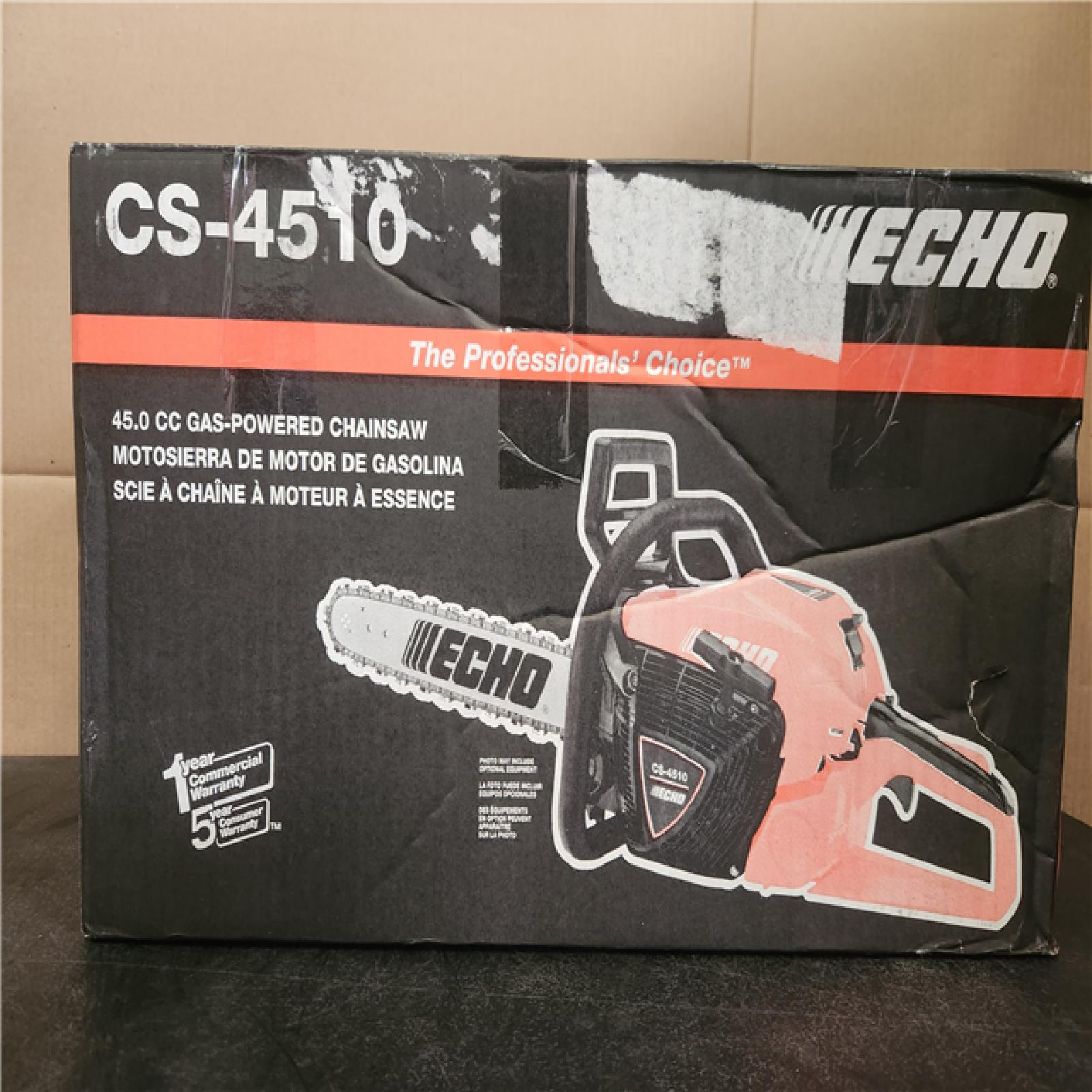 Phoenix NEW ECHO 18 in. 45.0 cc Gas 2-Stroke Rear Handle Chainsaw
