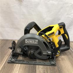 AS-IS DEWALT FLEXVOLT 60V MAX Cordless Brushless 7-1/4 in. Wormdrive Style Circular Saw (Tool Only)