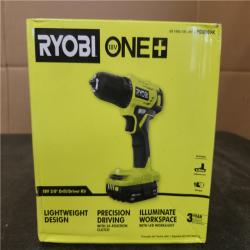 Phoenix NEW RYOBI ONE+ 18V Cordless 3/8 in. Drill/Driver Kit with Compact Battery and Charger SEALED