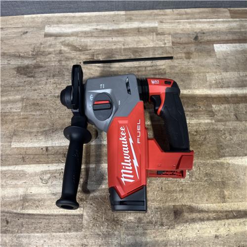 Houston Location AS-IS Milwaukee  FUEL 18V Lithium-Ion Brushless Cordless 1 in. SDS-Plus Rotary Hammer (Tool-Only)