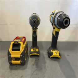 AS-IS - DEWALT 20V MAX Cordless Brushless Hammer Drill/Driver 2 Tool Combo Kit