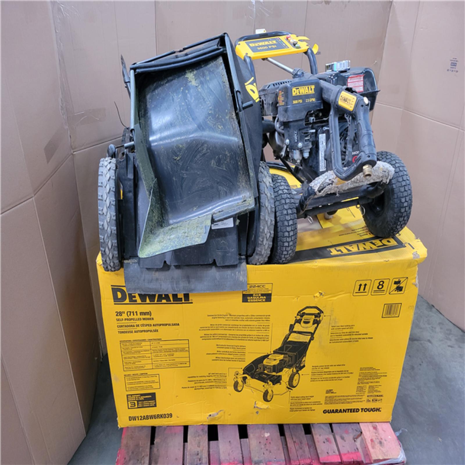 CALIFORNIA AS-IS OUTDOOR POWER EQUIPMENT