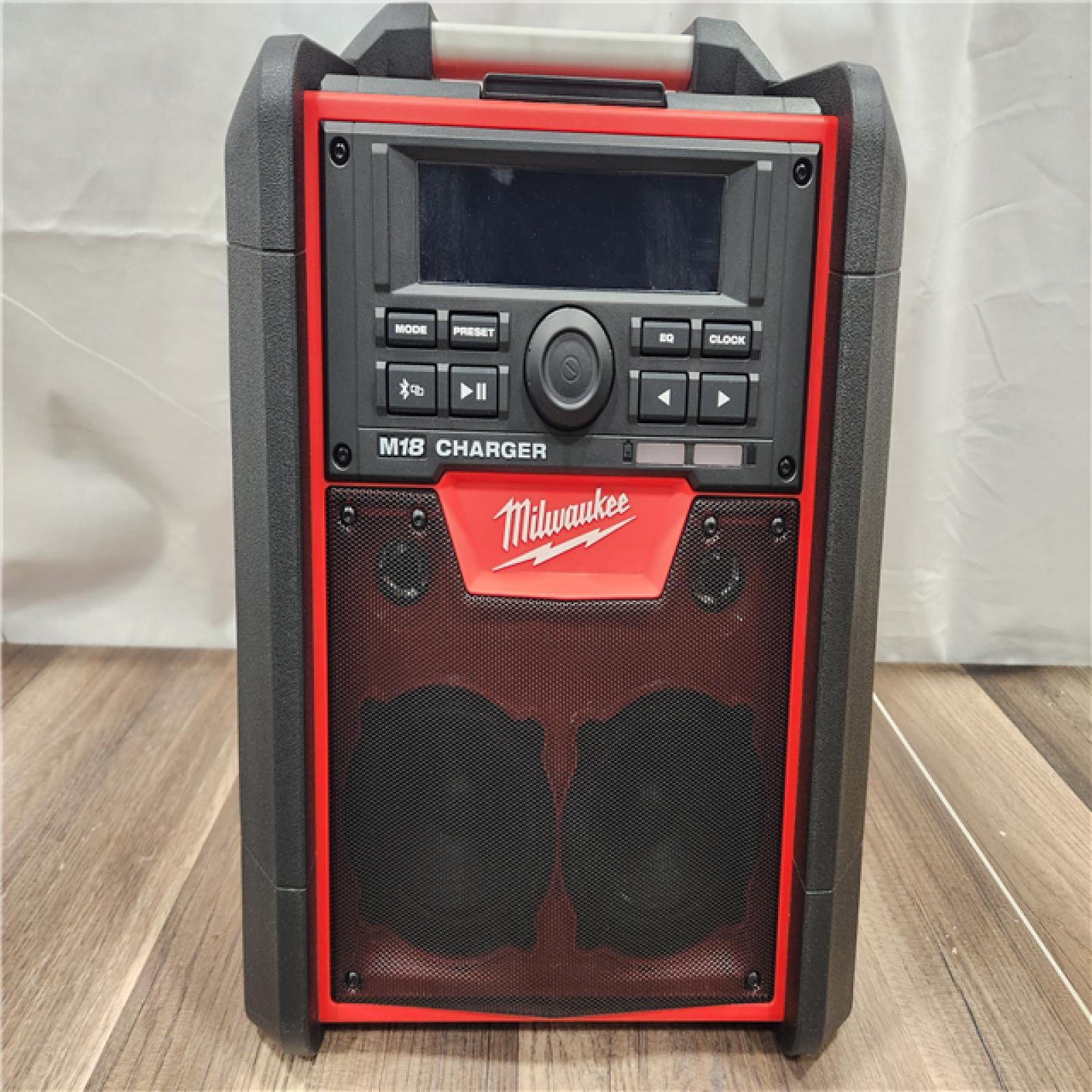 AS-IS- Milwaukee M18 Lithium-Ion Cordless Jobsite Radio/Charger