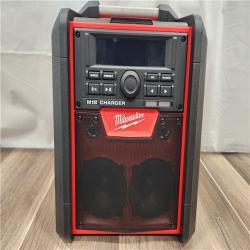 AS-IS- Milwaukee M18 Lithium-Ion Cordless Jobsite Radio/Charger