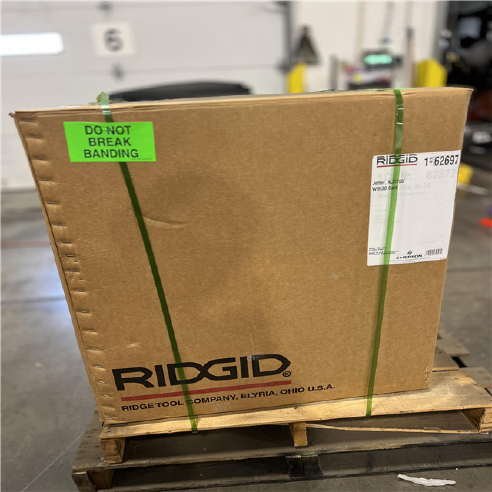 DALLAS LOCATION - RIDGID® 62697 KJ-1750-C Water Jetter Machine, 2 hp, 115 VAC