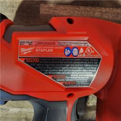HOUSTON LOCATION - AS-IS MILWAUKEE FUEL 18V Cordless 18-Gauge 1/4 in. Narrow Crown Stapler (Tool-Only)
