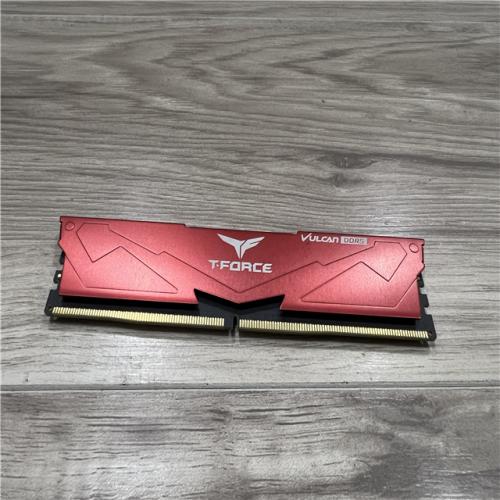 AS-IS TeamGroup T-Force Vulcan 16GB (1x16GB) RAM DDR5 6000MT/s FLRD516G6000HC38ABK