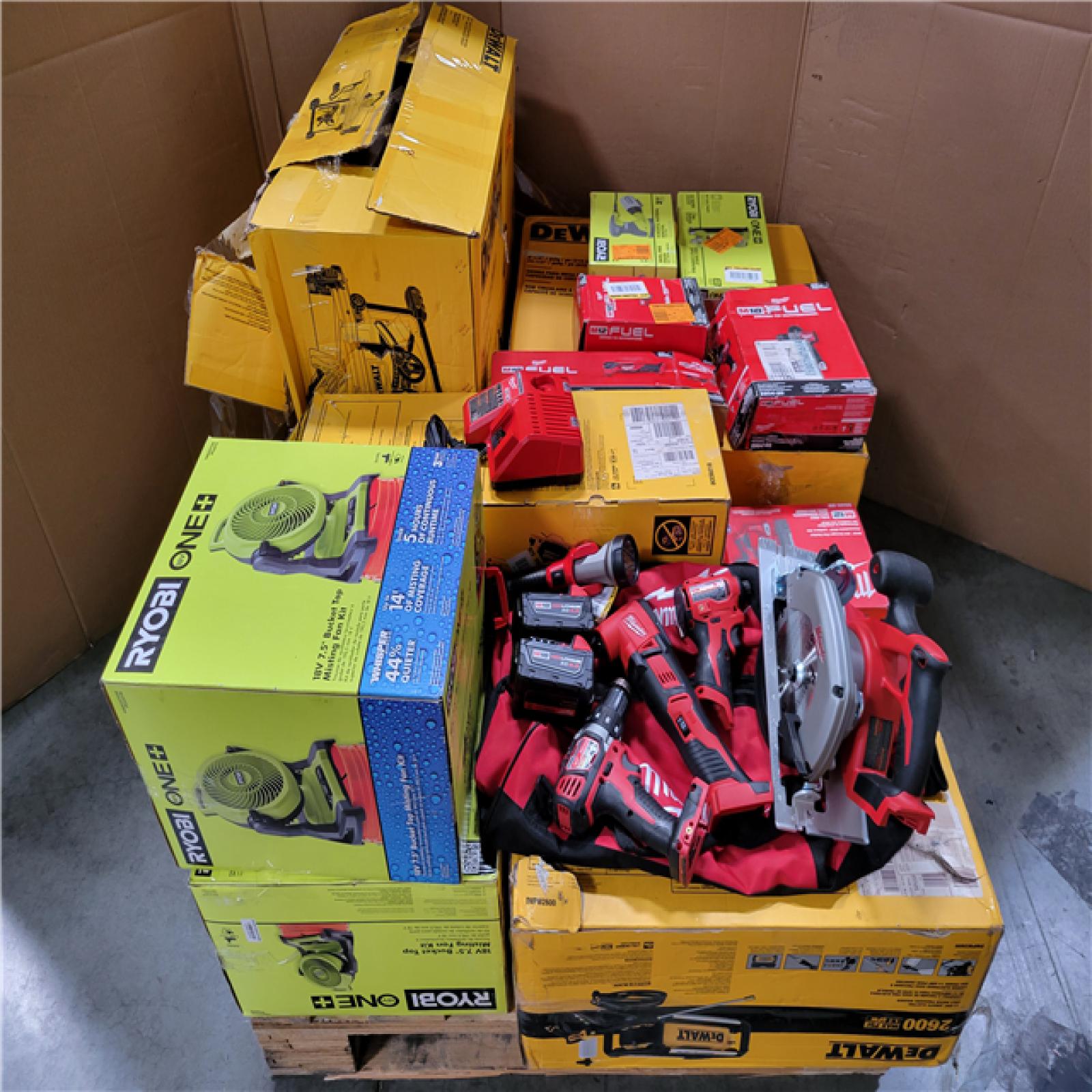 CALIFORNIA AS-IS TOOL PALLET