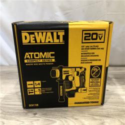 NEW! - Dewalt DCH172B MAX Atomic 20V 5/8 Inch Cordless SDS Plus Rotary Hammer (Tool Only)