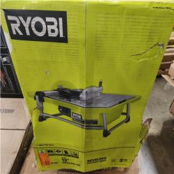 Phoenix USED RYOBI 4.8 -Amps 7 in. Blade Corded Tabletop Wet Tile Saw
