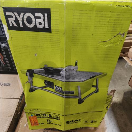 Phoenix USED RYOBI 4.8 -Amps 7 in. Blade Corded Tabletop Wet Tile Saw