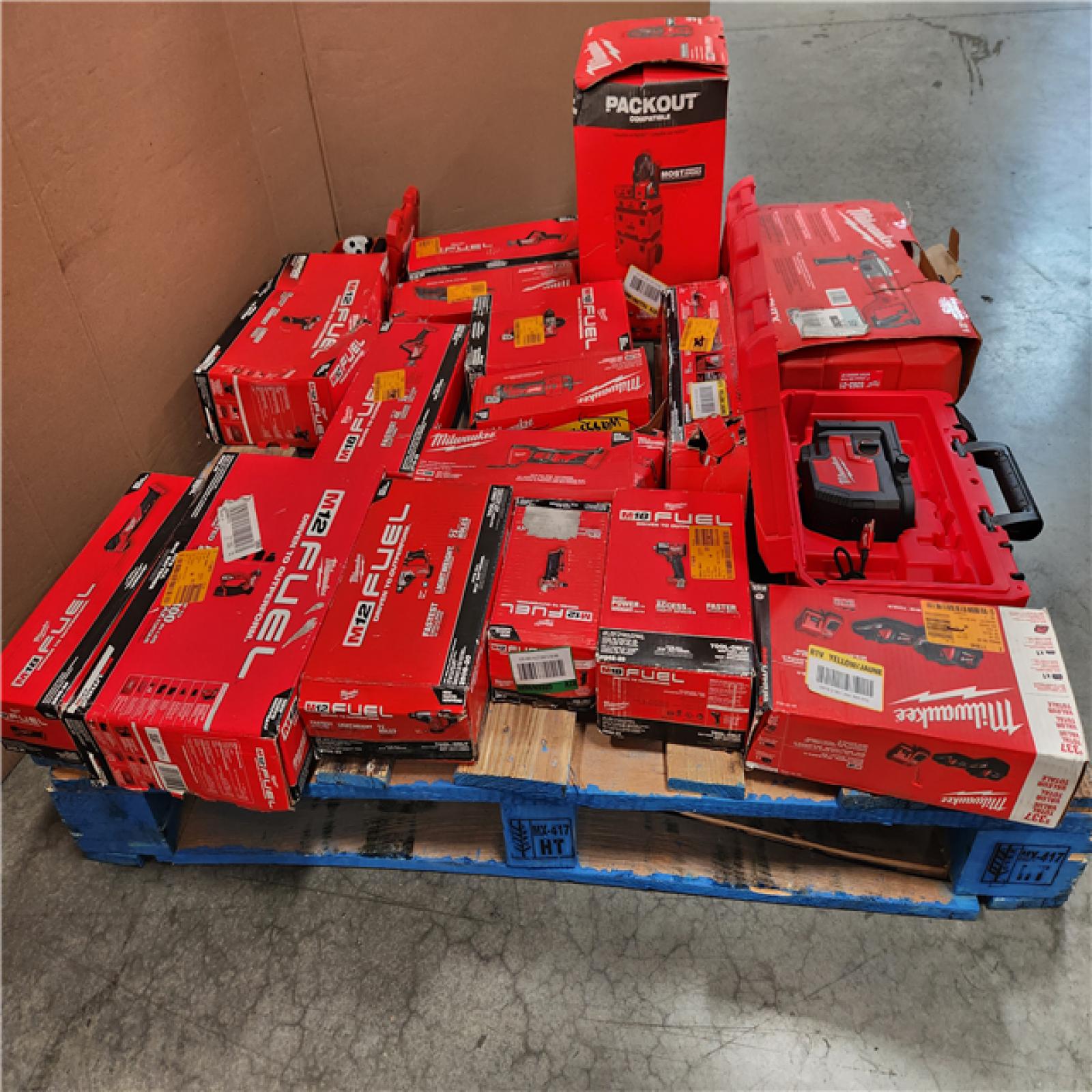 CALIFORNIA AS-IS TOOL PALLET
