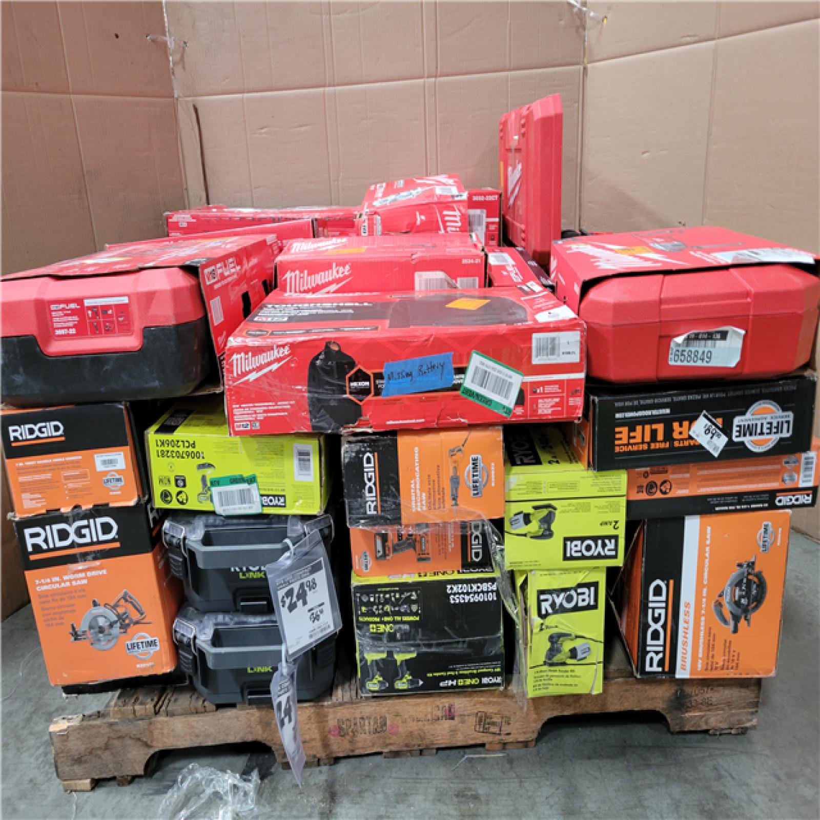 CALIFORNIA AS-IS TOOL PALLET