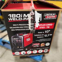Dallas Location - As-Is Lincoln Electric 180 Amp Weld-Pak 180i Welder