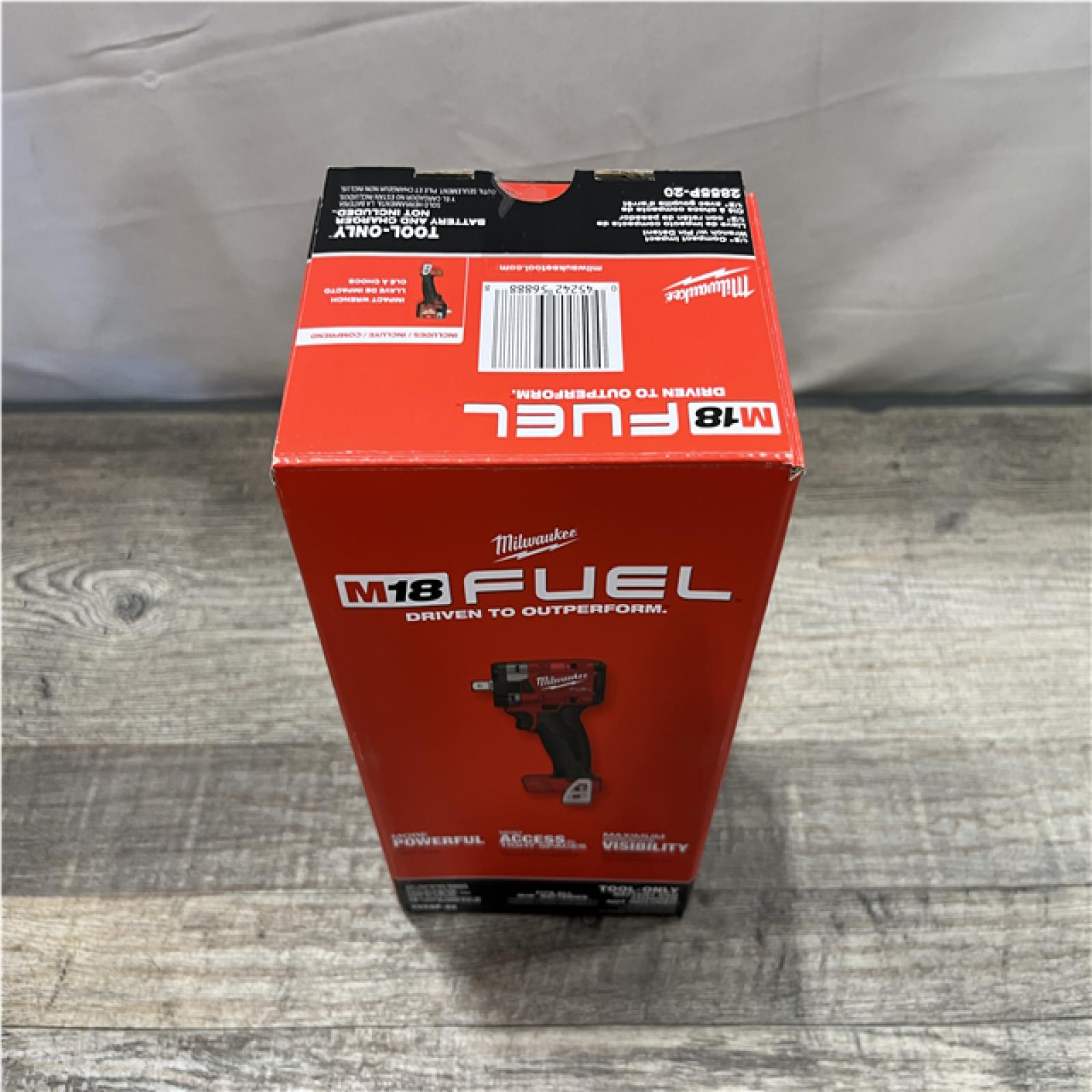 NEW - Milwaukee Cordless Compact Impact Wrench with Pin Detent (Tool-Only)