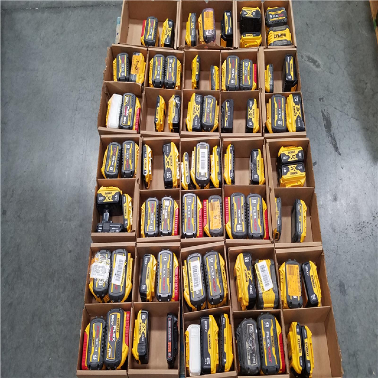 California AS-IS BATTERY PALLET