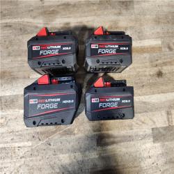 HOUSTON LOCATION - AS-IS MILWAUKEE FORGE BATTERY PACK QTY - 4