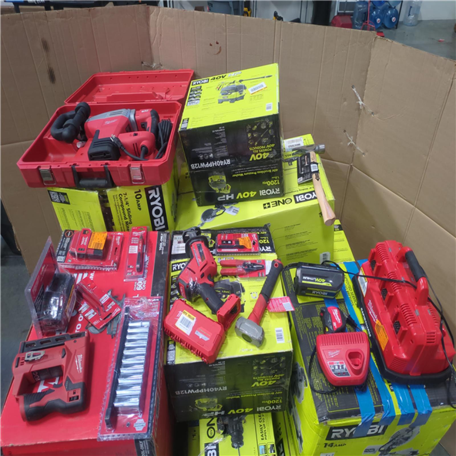 CALIFORNIA AS-IS TOOL PALLET