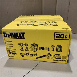 New - DEWALT 20V MAX Lithium-Ion Brushed Cordless (10-Tool) Combo Kit