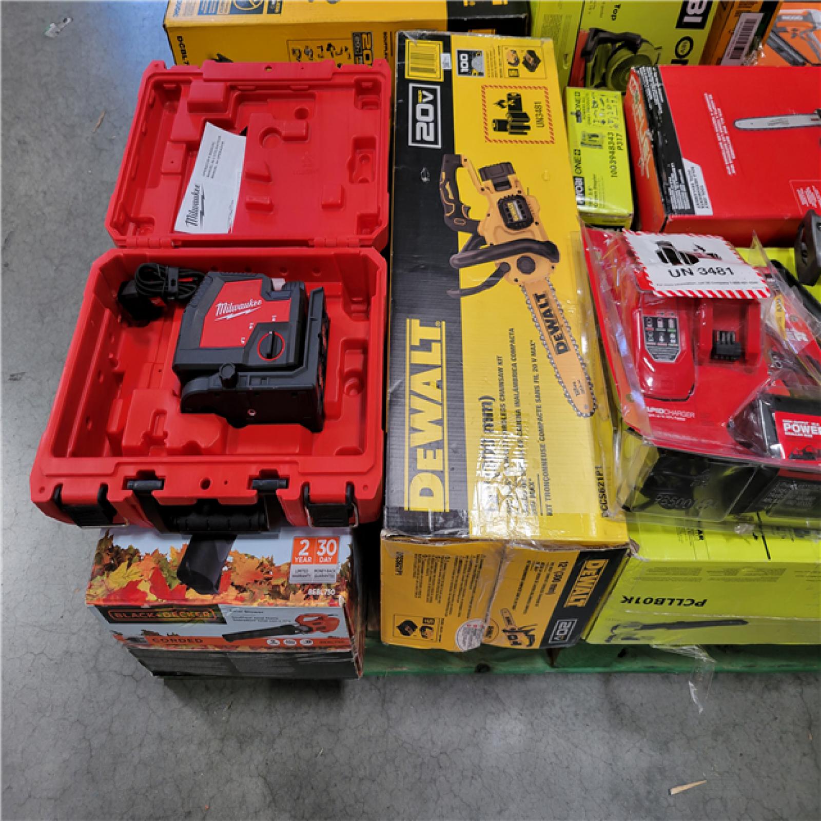 CALIFORNIA AS-IS TOOL PALLET