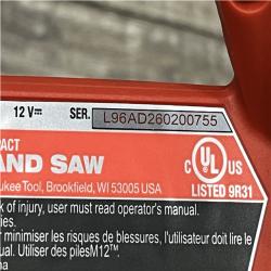 AS-IS Milwaukee FUEL 12V Lithium-Ion Cordless Compact Band Saw (Tool-Only)