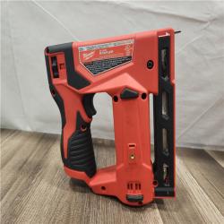 AS-IS- Milwaukee M12 3/8 Crown Stapler (Tool Only)