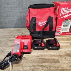 HOUSTON LOCATION - AS-IS Milwaukee  18V Lithium-Ion Brushless Cordless Compact Drill/Impact Combo Kit