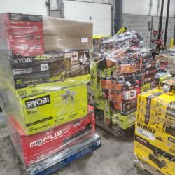Pittston Location As-Is Power Tools Partial Truckload (10 Pallets) 8211--A